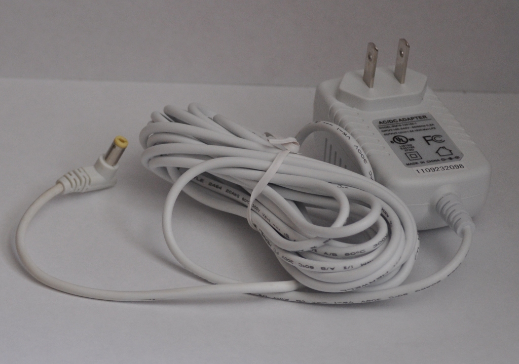 12VDC 1.2A DC Power Adapter for Curtain - Click Image to Close